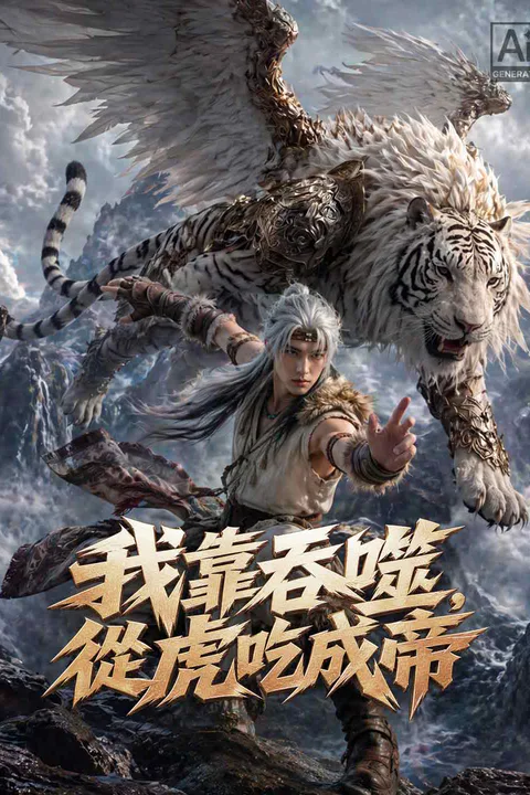 《我靠吞噬，從虎吃成帝》海報