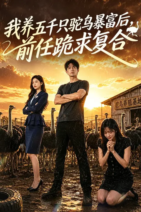 《我养五千只鸵鸟暴富后，前任跪求复合》海报