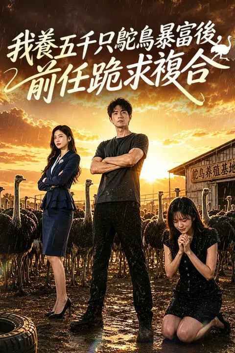 《我養五千只鴕鳥暴富後，前任跪求複合》海報