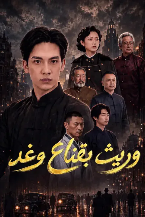 ملصق وريث بقناع وغد