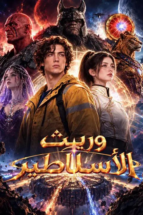ملصق وريث الأساطير