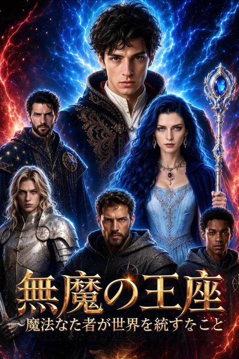 無魔の王座 ～魔法なき者が世界を統べる時のポスター