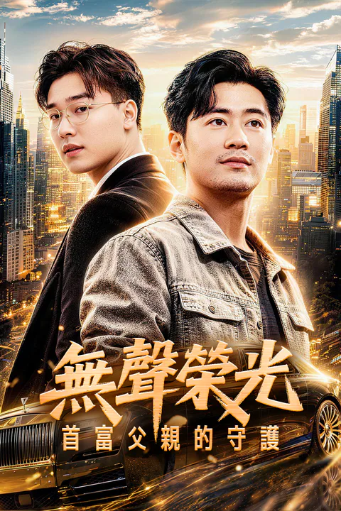 《無聲榮光：首富父親的守護》海報