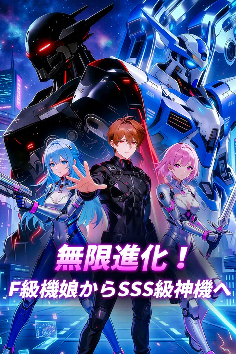 無限進化！F級機娘からSSS級神機へのポスター