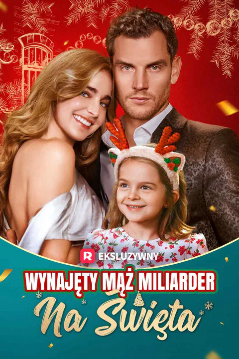 Wynajęty mąż miliarder na święta – plakat