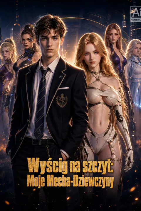 Wyścig na szczyt: Moje Mecha-Dziewczyny – plakat