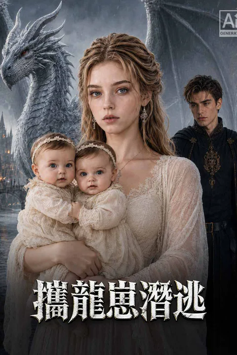 《攜龍崽潛逃》海報