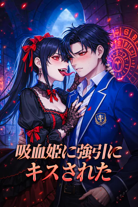吸血姫に強引にキスされたのポスター