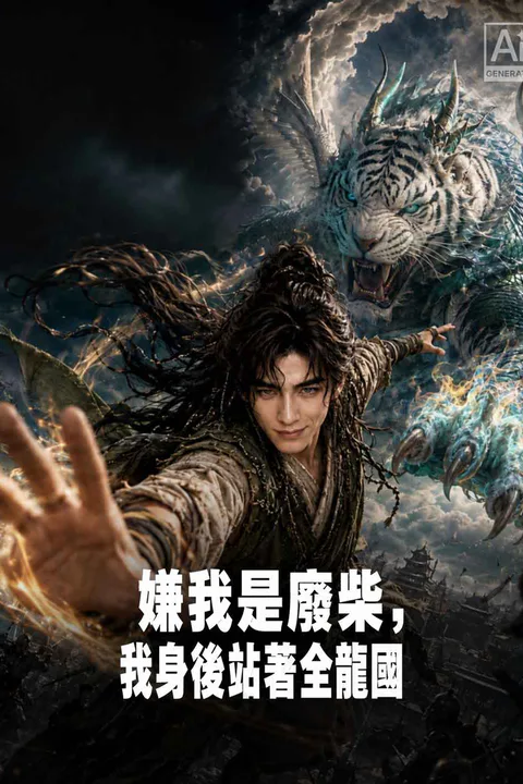 《嫌我是廢柴，我身後站著全龍國》海報