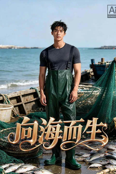 《向海而生》海報