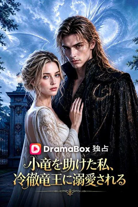 小竜を助けた私、冷徹竜王に溺愛されるのポスター