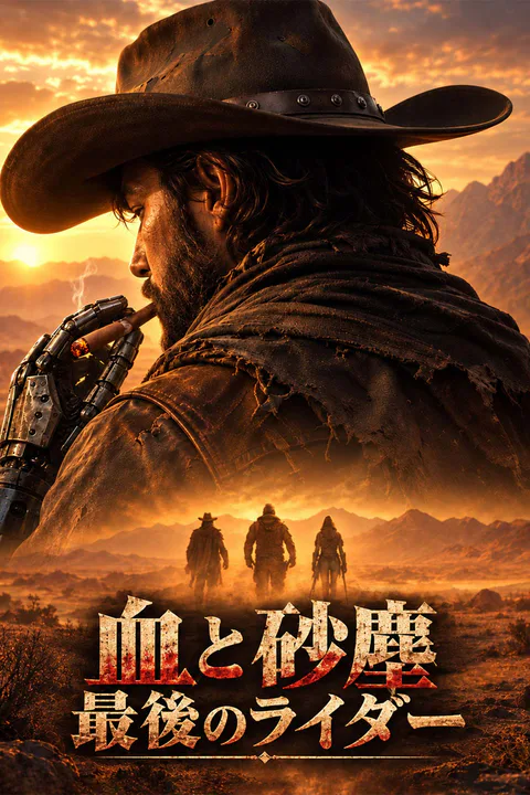 血と砂塵 最後のライダーのポスター
