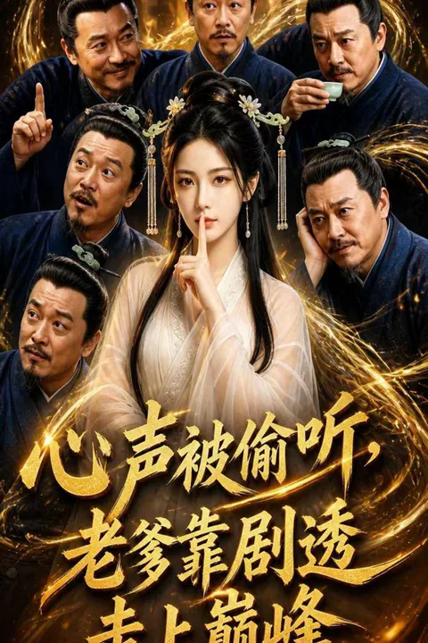 《心聲被偷聽，老爹靠劇透走上巔峰》海報