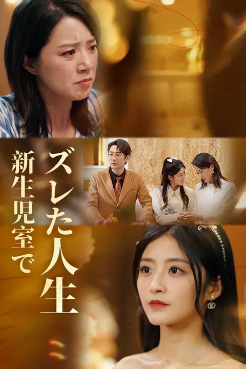 新生児室でズレた人生のポスター