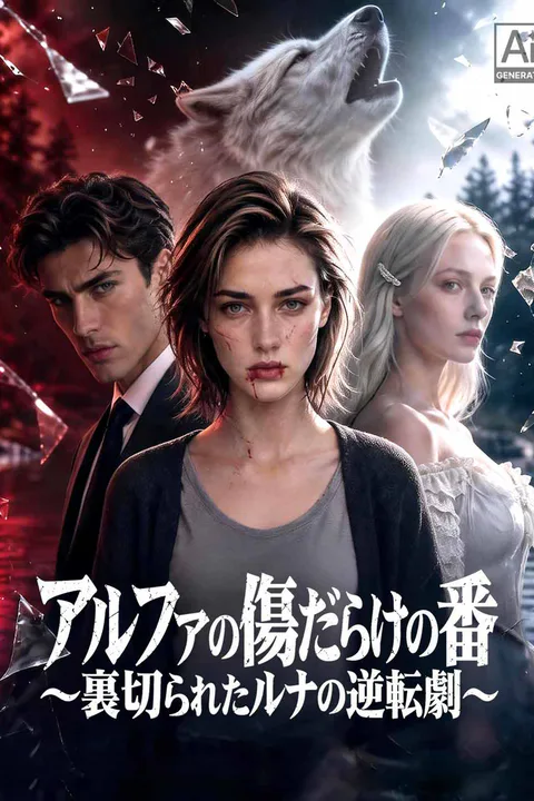 心を砕かれたアルファの伴侶のポスター