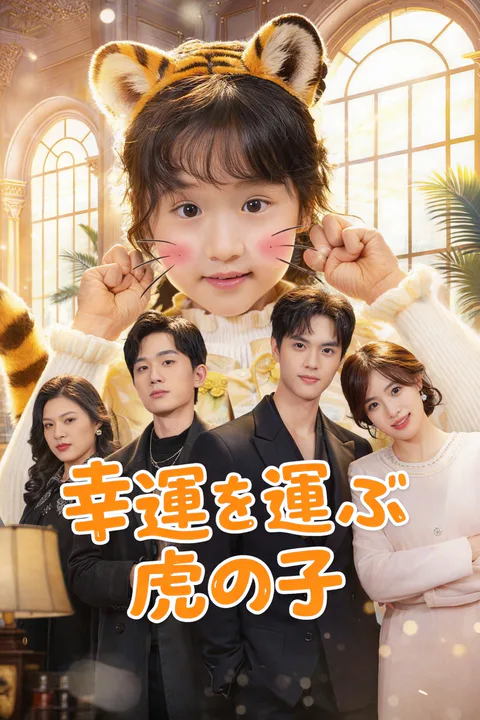 幸運を運ぶ虎の子のポスター