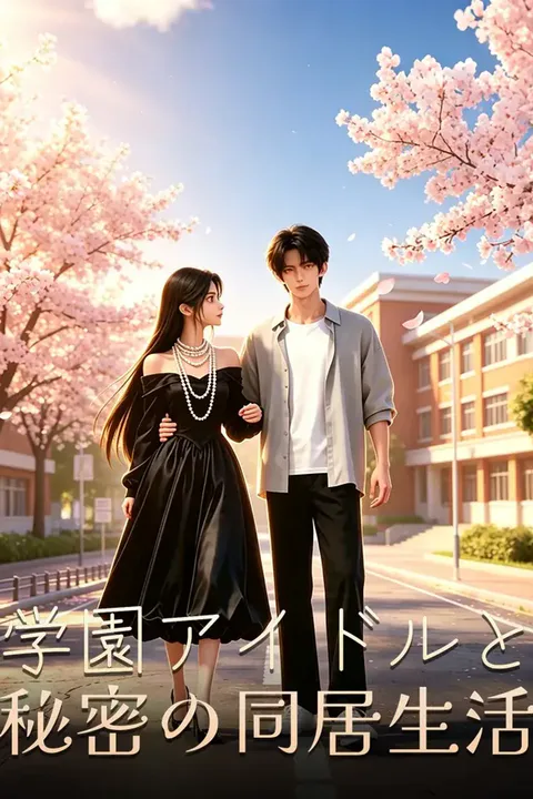 学園アイドルと秘密の同居生活のポスター