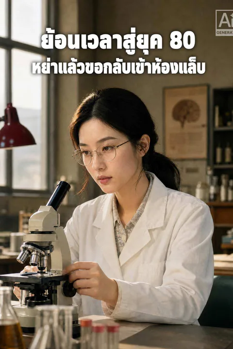 โปสเตอร์ ย้อนเวลาสู่ยุค 80 หย่าแล้วขอกลับเข้าห้องแล็บ