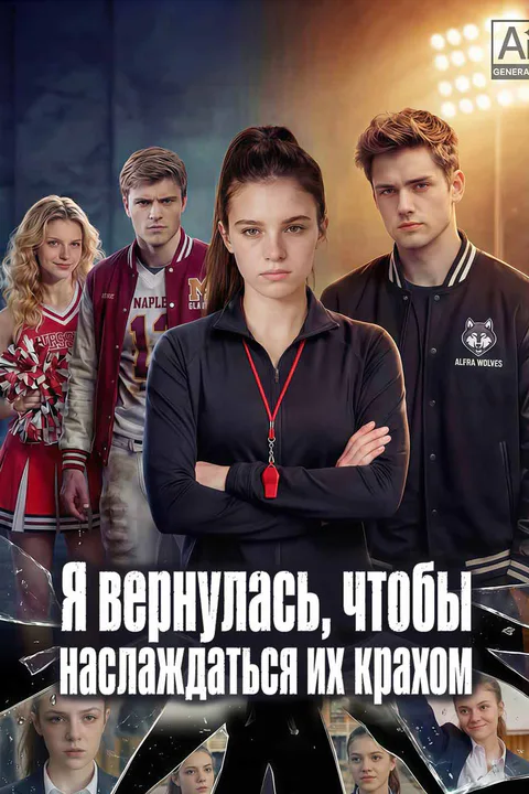 Постер «Я вернулась, чтобы наслаждаться их крахом»