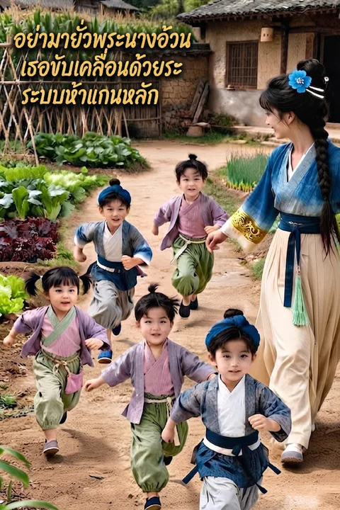 โปสเตอร์ อย่ามายั่วพระนางอ้วน เธอขับเคลื่อนด้วยระบบห้าแกนหลัก