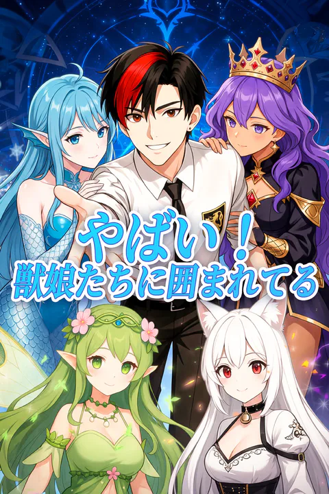 やばい！獣娘たちに囲まれてるのポスター