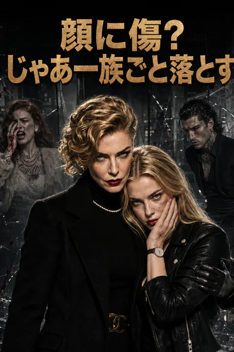 顔に傷？ じゃあ一族ごと落とすのポスター