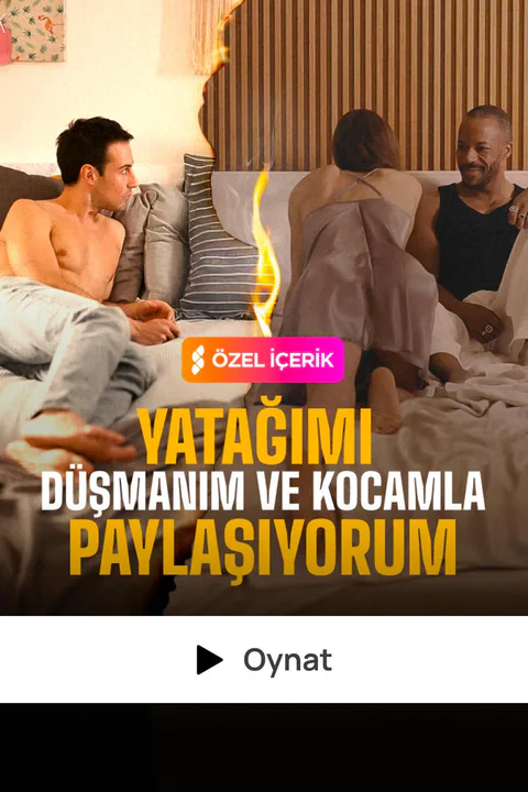 Yatağımı düşmanım ve kocamla paylaşıyorum afişi