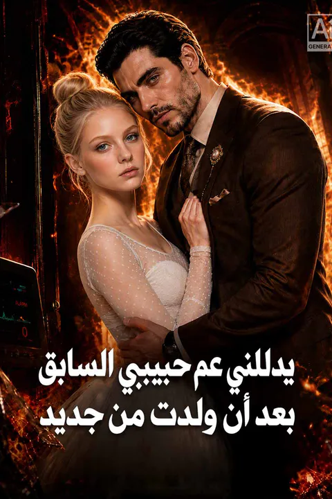 ملصق يدللني عم حبيبي السابق بعد أن ولدت من جديد