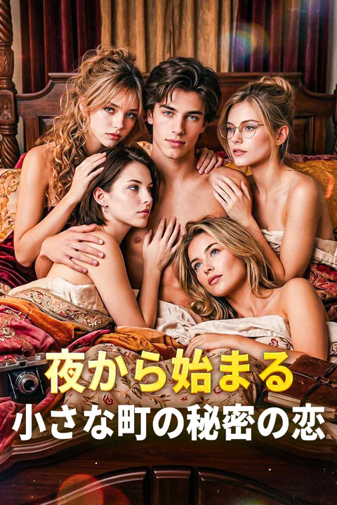 夜から始まる、小さな町の秘密の恋のポスター