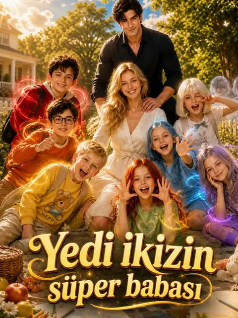 Yedi ikizin süper babası afişi