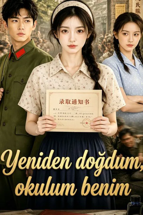 Yeniden doğdum, okulum benim afişi