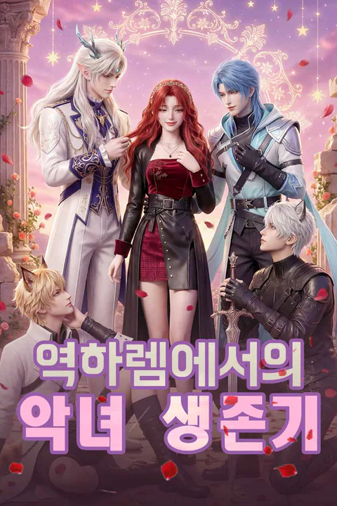 역하렘에서의 악녀 생존기 포스터