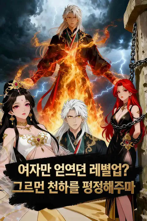 여자만 얻으면 레벨업? 그러면 천하를 평정해주마 포스터