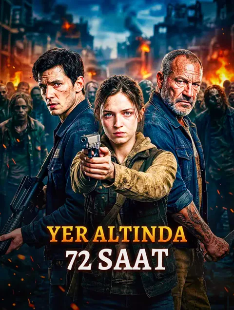 YER ALTINDA 72 SAAT afişi