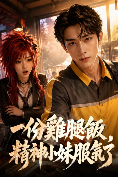 《一份雞腿飯，精神小妹服氣了》海報