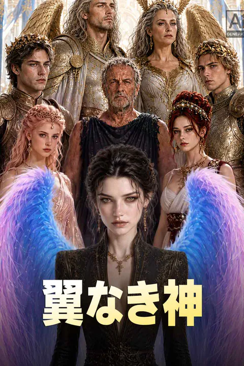 翼なき神のポスター