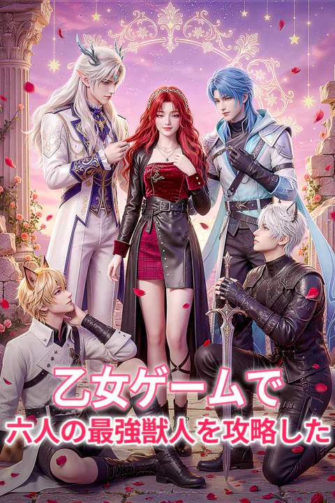 乙女ゲームで六人の最強獣人を攻略したのポスター