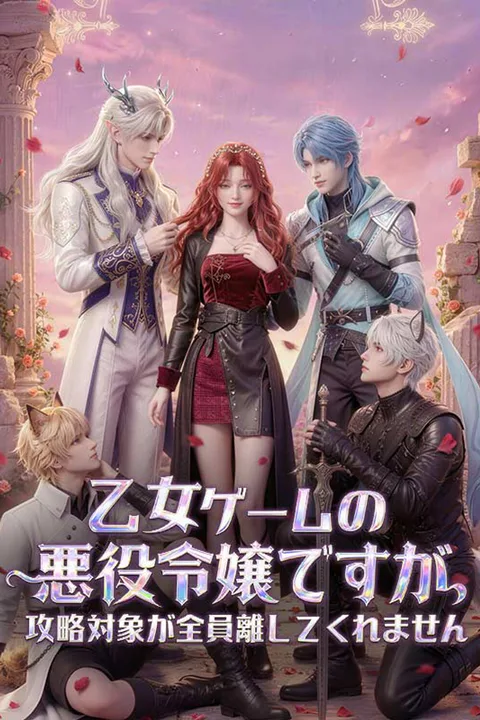 乙女ゲームの悪役令嬢ですが、攻略対象が全員離してくれませんのポスター