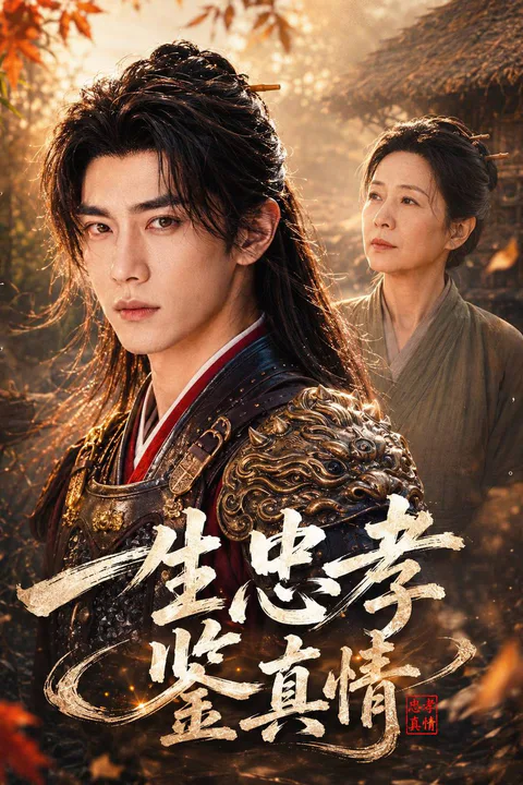《一生忠孝鉴真情》海报
