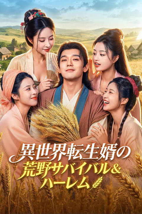 異世界転生婿の荒野サバイバル＆ハーレムのポスター