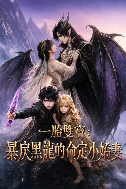 《一胎雙寶：暴戾黑龍的命定小嬌妻》海報