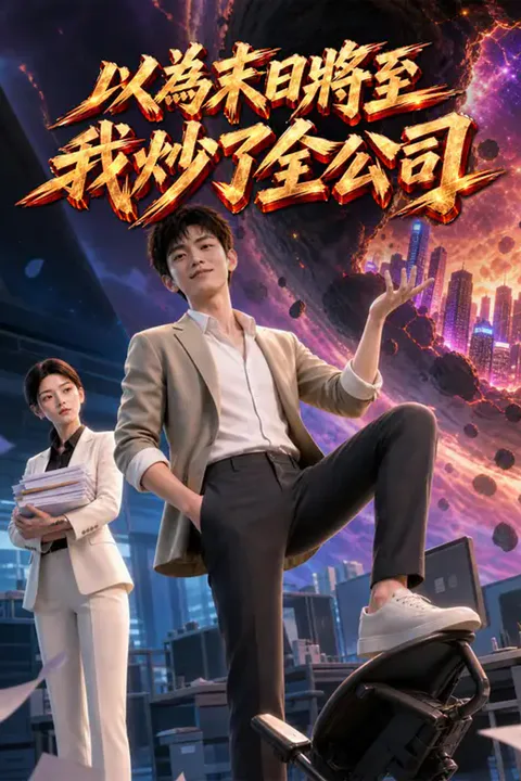 《以為末日將至我炒了全公司》海報