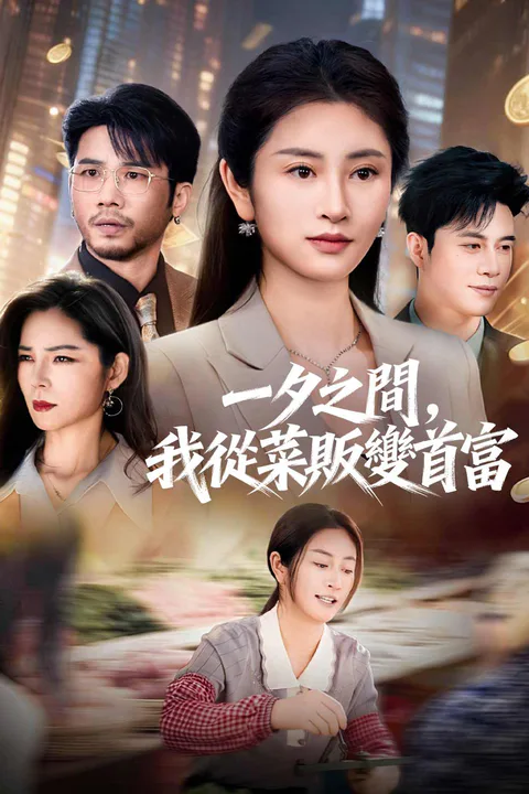 《一夕之間，我從菜販變首富》海報