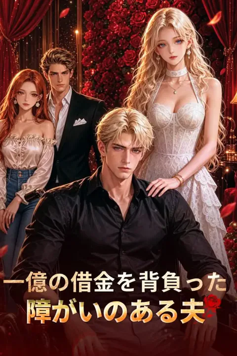 一億の借金を背負った障がいのある夫のポスター