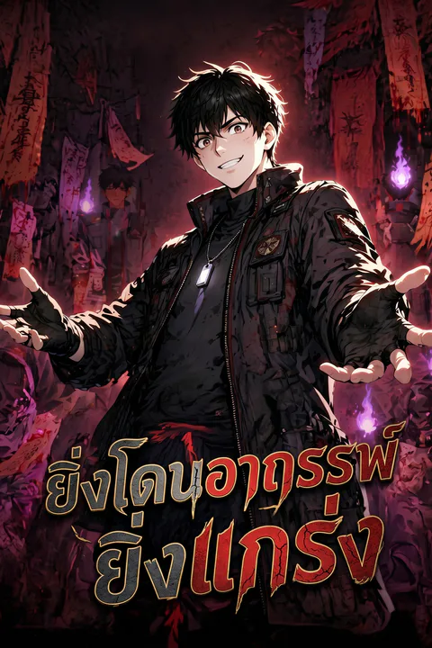 โปสเตอร์ ยิ่งโดนอาถรรพ์ ยิ่งแกร่ง