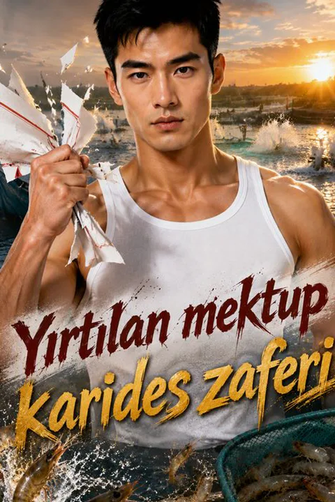 Yırtılan mektup karides zaferi afişi