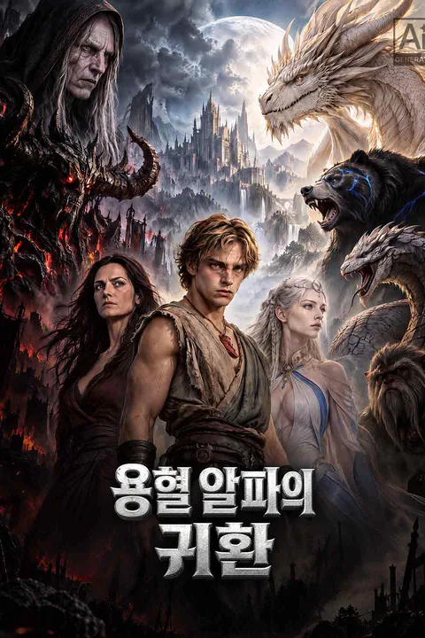 용혈 알파의 귀환 포스터