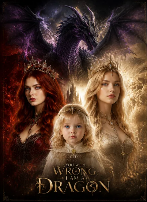 You Were Wrong I Am a Dragon poster