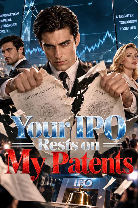 Your IPO Rests on My Patents poster