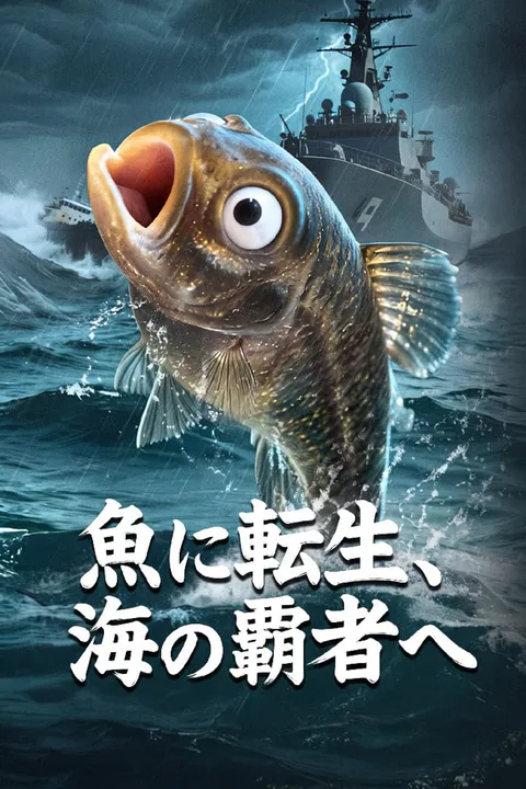 魚に転生、海の覇者へのポスター